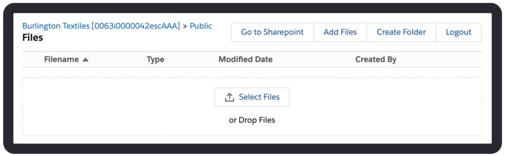 Go to SharePoint directly out of Salesforce